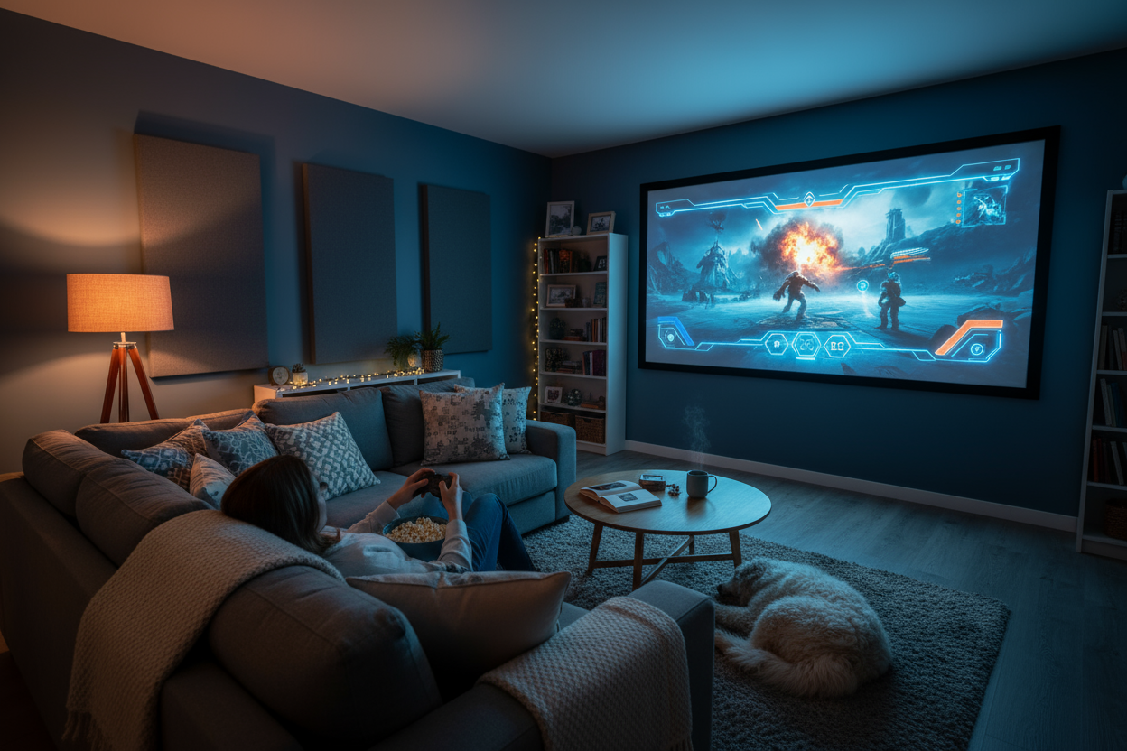 enleve moi le projecteur stp