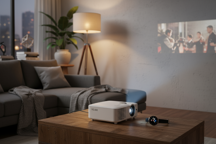 yg 300, montre connecte dans endroit réaliste 